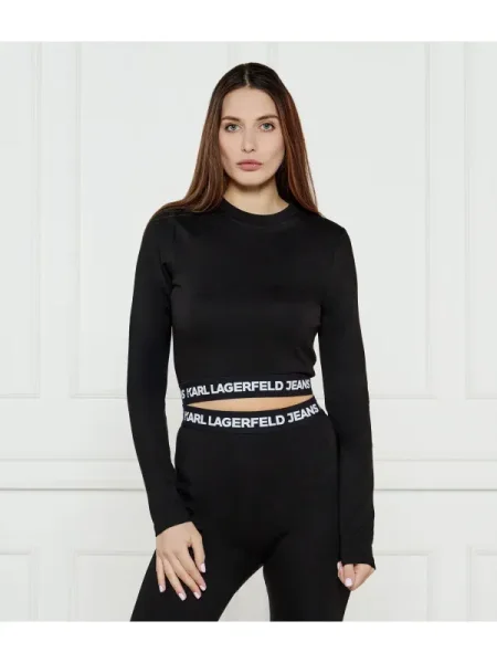 Cropp tricou Karl Lagerfeld Jeans negru