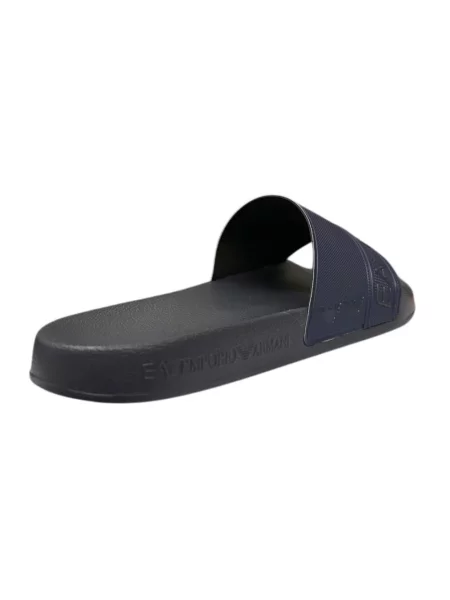 Klapki Emporio ArmaniWater Sports Tape periscope/medieval blu niebieskie
