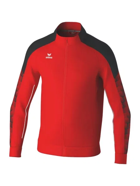 ERIMA Sportovní bunda jasně červená / černá bílá