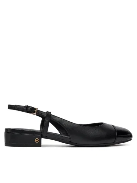 Sandale MICHAEL Michael Kors Perla Flex Sling Flat negru