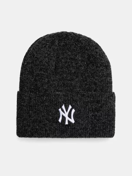 Шапка с вълна New Era NEW YORK YANKEES сиво