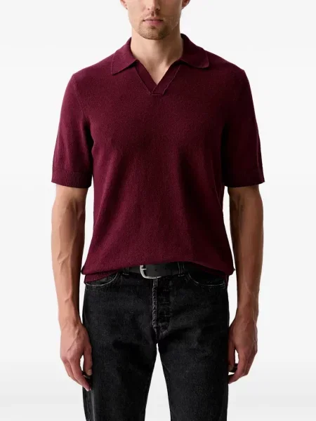 Gulerat tricou polo Marc O'polo roșu