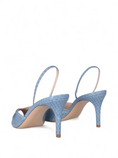 Pantofi cu toc Andrea Wazen slingback albastru
