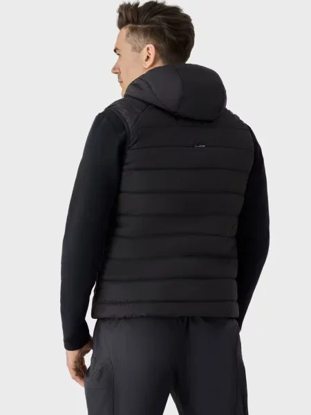 Утеплений жилет AVECS чорний