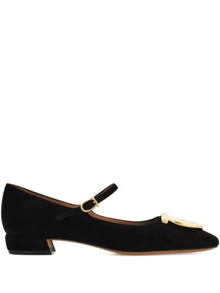 Pantofi cu toc Ferragamo din piele negru