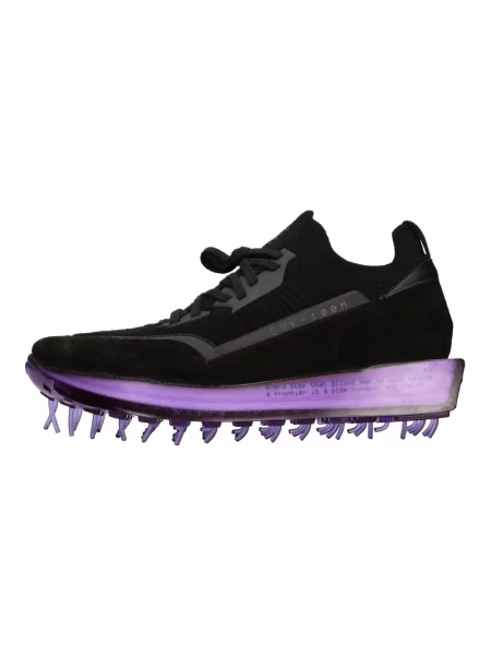 Sneakersy Rbrsl zamszowe czarne