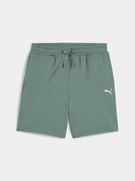 Детские шорты Puma зеленые