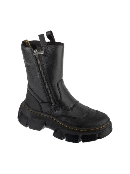 Dr. Martens bőr csizma DMXL Rigger platformos fekete