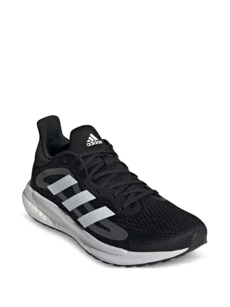 Pruhované trekkingové lněné tenisky Adidas UltraBoost šedé