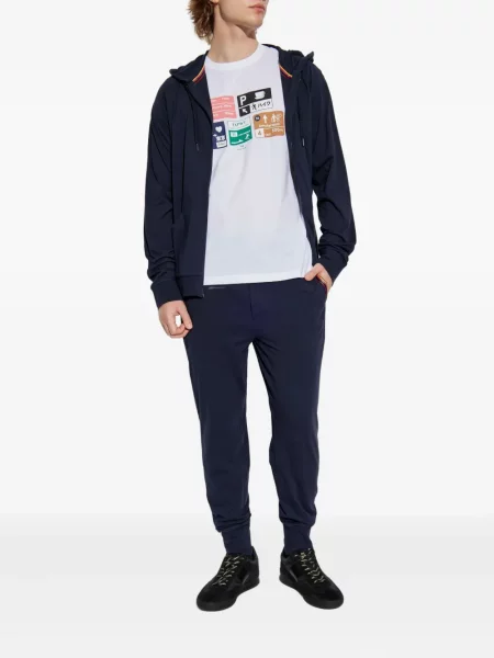 Tricou Ps Paul Smith cu imagine alb