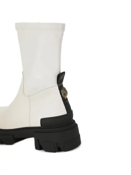 Cizme scurte Kurt Geiger London alb