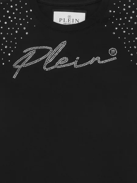 Dětské tričko Philipp Plein černé