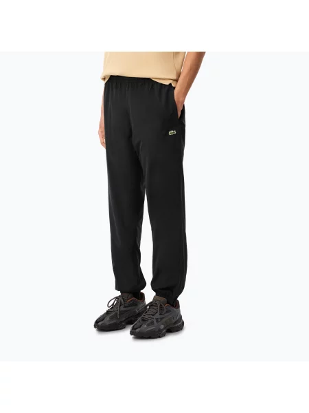 Spodnie Lacoste black czarne