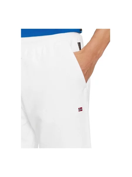 Pantaloni Napapijri alb