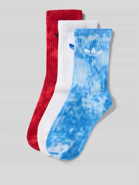 Tie dye skarpety Adidas Originals białe