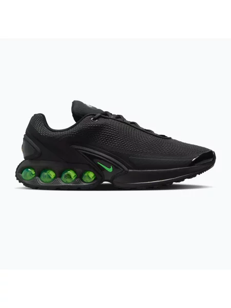 Férfi cipők Nike Air Max Dn black/black/anthracite/green strike. Méret: 46 EU fekete