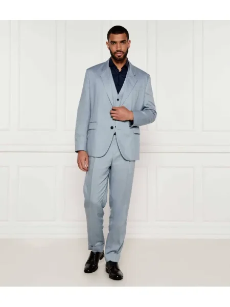 HUGO Öltöny | Modern fit kék