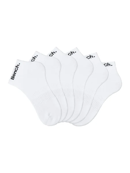 BENCH Športne nogavice črna bela