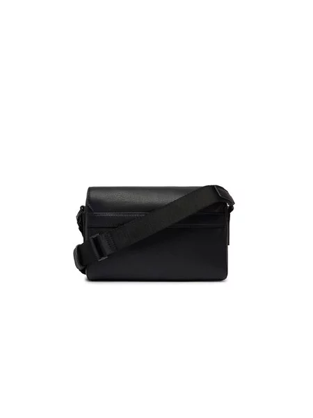 Calvin Klein Ročna torba Emblem Hw Small Slap Messenger črna