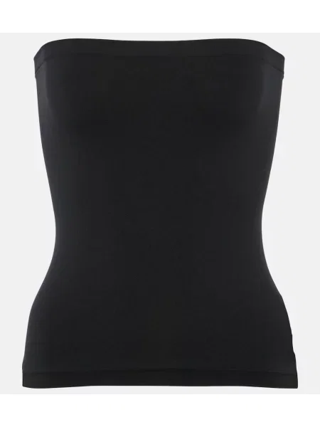Top Wolford din jerseu negru