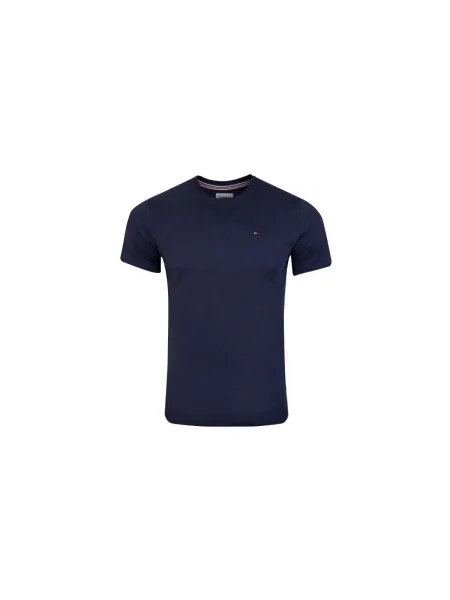 Tommy Jeans Póló Sötétkék fehér