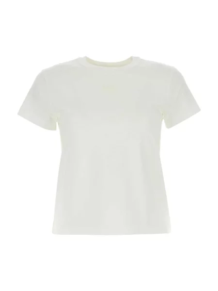 Koszulka polo Alexander Wang z autografem biała