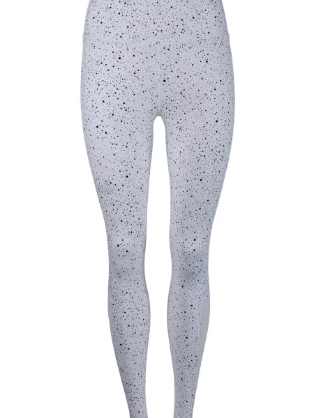 Legginsy treningowe Athlecia Amouer Mesh Printed białe