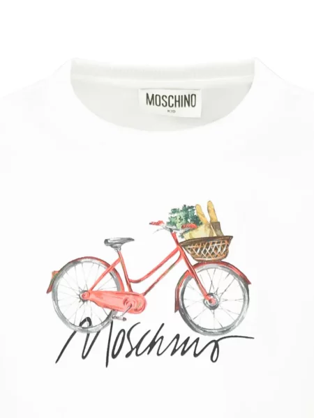 Bluza dziecięca Moschino biała