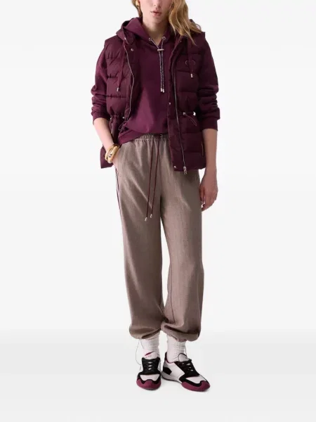 Pantaloni Liu Jo alergare cu cordon