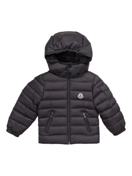 Kurtka dziecięca Moncler Enfant niebieska