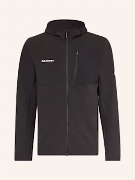 Bluza z kapturem Mammut z kapturem czarna