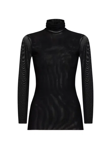 Lung top Blanca Vita negru