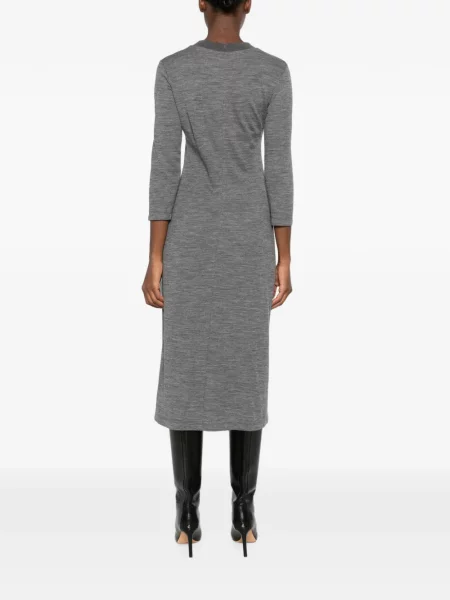 Lung rochie midi Peserico gri