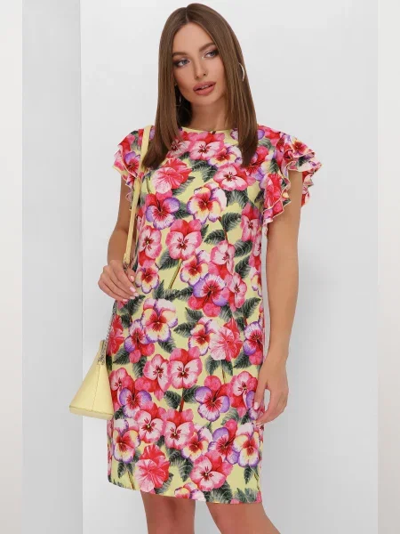 Сукня міні MarSe софтшел червоний