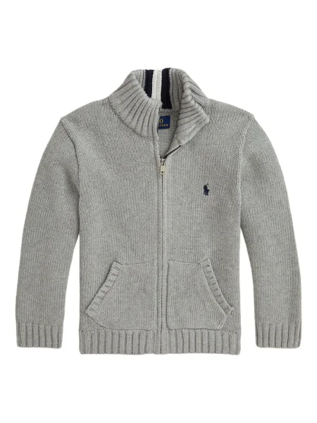 Kardigan dziecięcy Polo Ralph Lauren szary