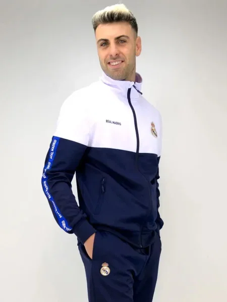 Dres piłkarski dla dorosłych Real Madrid biały