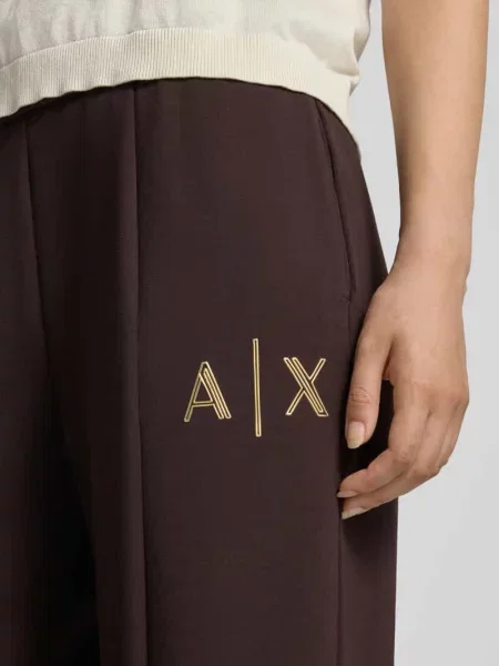 Spodnie dresowe Armani Exchange czarne