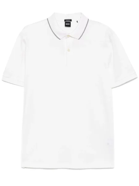 Polo Boss alb