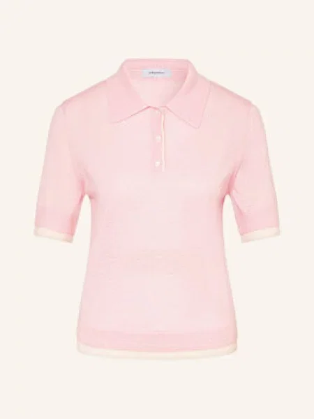 Darling Harbour Úpletová Polokošile rose růžové