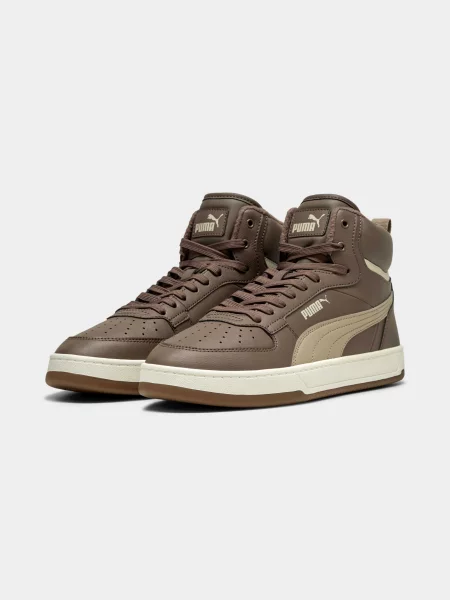 Кеди високі PUMA Caven Mid Wtr комбінований верх коричневий