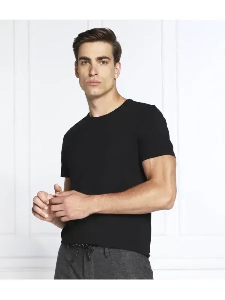 Oscar Jacobson Tricou Kyran negru