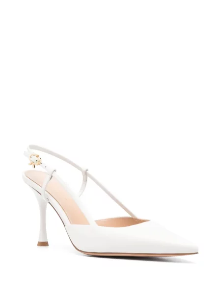 Bateliai Gianvito Rossi slingback balta
