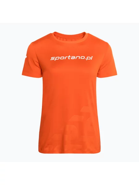 Дамска тениска за бягане SPORTANO Active orange оранжево