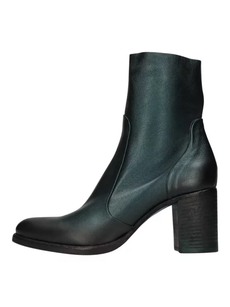 Buty do kostki Strategia skórzane zielone