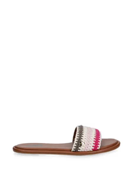 Sandale Love Moschino tricotate cu autograf
