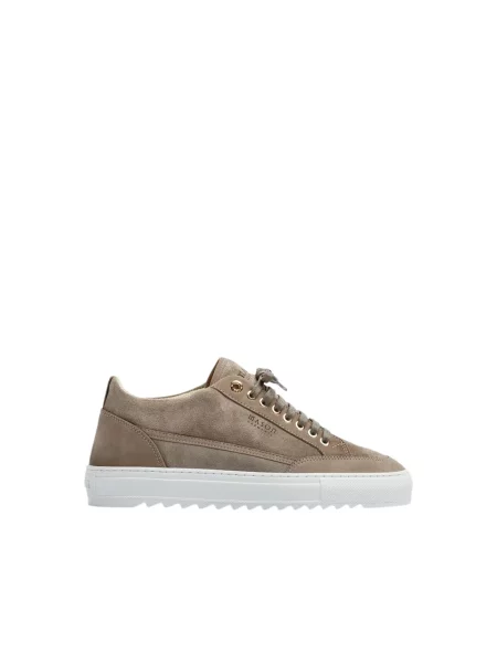 Sneakersy Mason Garments skórzane beżowe