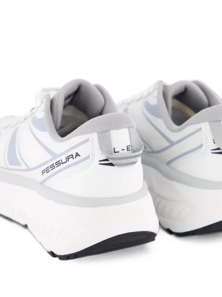 Sneakerși Fessura alb