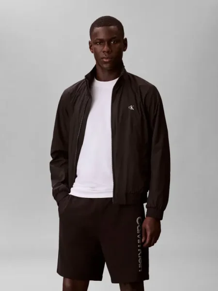 Calvin Klein Pantaloni scurți TERRY GRAPHIC negru