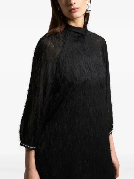 Rochie midi Peserico până la genunchi de costum negru