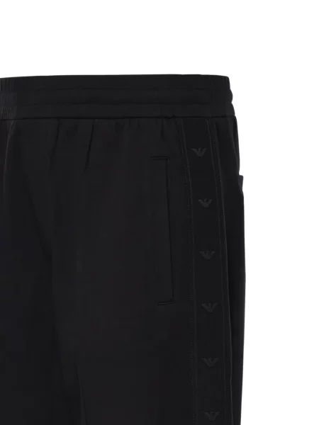 Τρέξιμο παντελόνι Emporio Armani μαύρο